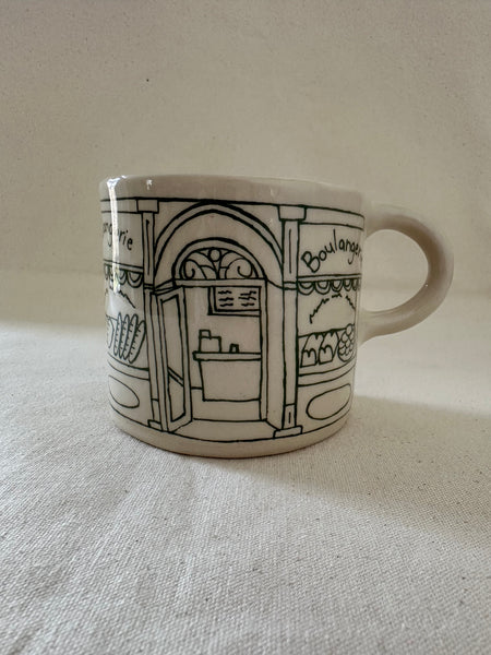 Tasse "Fleuriste / Boulangerie"